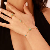 โจ Luxury Design Hand Chain (Anja) โ Premium Elegance โจ