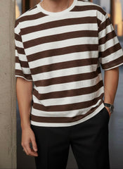 Lining Printed Dropshoulder