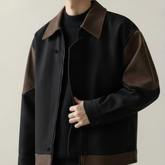 Korean Style Flape Zipper Jacket