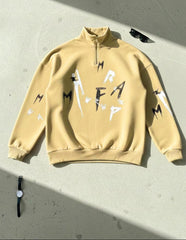 Letter printed Mockneck