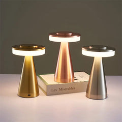 Metal Desk Lamp USB Rechargeable