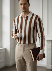 old money Lining Printed Full sleeve Tshirt