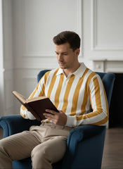 old money Lining Printed Full sleeve Tshirt