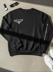 VIRAL Front Back Printed Sweatshirt
