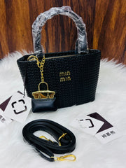 Girls imported crossbody with beautiful long strap and keychain