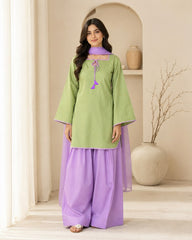 Most Trending Purple Farshi Shalwar Article 💜