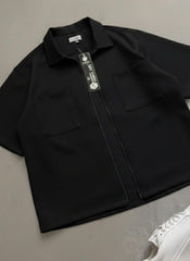 Mens Most Viral  Double Pocket Oversized Shirt